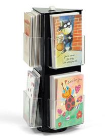 acrylic greeting card display