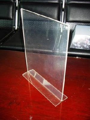 acrylic menu holder