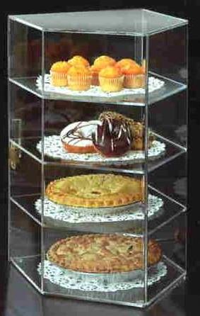 4 Tier Acrylic Bakery Display Case