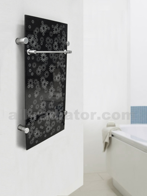 glass bathroom towel rail