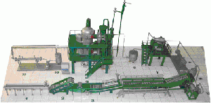 Paste Processing Line, Juice Processing Line, Evaporator, Tube-in-tube Sterilizer, Aseptic Filler