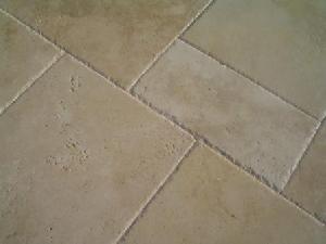 Classic Brushed Chiselled Travertine French Pattern Set