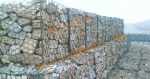 hexagonal wire netting chicken mesh stone cages sack gabions rock