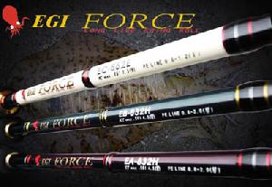 Fishing Rod Egi Force Series With Fuji Sic Guide And Rod Body Made From Snvc Carbon Fibre