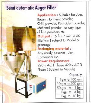 Sell Auger Fillers / Powder Filling Machines