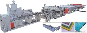 Pp / Pe / Pc Hollow Grid Sheet Extrusion Line