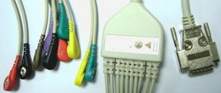 Simens Ekg Cable With 12 Leads