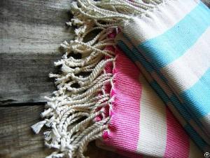 fouta en coton de plage