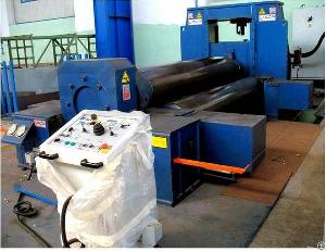 Used 3 Rolls Plate Bending Machine 3500mm X 85 / 60mm