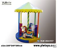 Amusement Playground For Children Play Center, Soft Electric Carousel For Children Playground