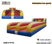 Inflatable Racing Track, Party Sport Competitive Inflatable Toys, Amusement Play Equipment Parks