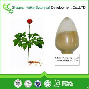 High Quality Siberian Ginseng Extract 0.8% Eleutheroside B E Powder