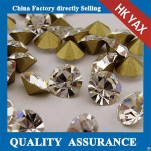 D0926 China Factory Rhinestone Point Back, Loose Pointed Back Stone, Glass Point Back