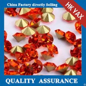 D0926 China Factory Wholesale Chaton Crystal Pointed Back Rhinestones