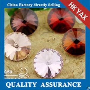 D0926 China Factory Wholesale High Quality And Shiny Glass Chaton Rhinestone