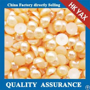 d0927 wholesale half round man pearls