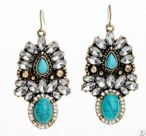 Zinc Alloy Earring, Drop Earrings