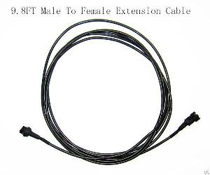 9.8ft Rgb Male To Female Extension Cable For Undercar Led Lighting