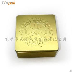 golden square cake box