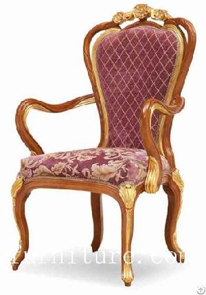 Antique Dining Chairs Fy-128 Popular In Russia Fabric