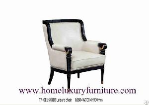 Chairs Tr-011 Wood Furniture Fabric Cushionluxury