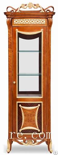 Corner China Cabinet Antique Fj-128a Dining Room Furniture