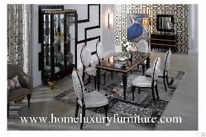 Dining Table And Chairs Home Furniture Sets Classic Europe Style Tn-001