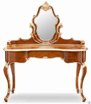 Dressing Table Dressers With Mirror Wooden Bedroom Furniture Itlian Style Fv-138