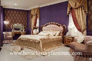 King Bed Antique Bedroom Set New Classic Style Fb-128