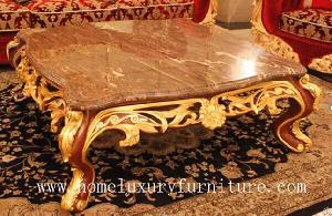 Marble Coffee Table Antique Living Room Furniture Ac-268a