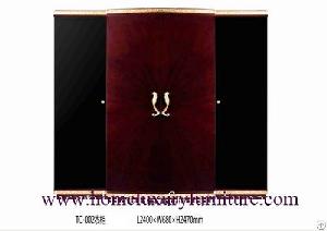 Wardrobe Furniture Antique Large Wood Armories Tc002