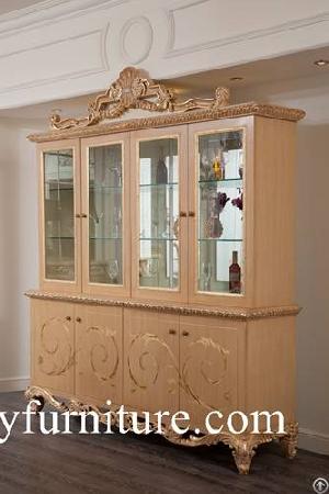 Wooden Furniture Glass Buffet Cabinet Ap-301