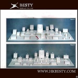 Commercial Custom Jewelry Leather Display