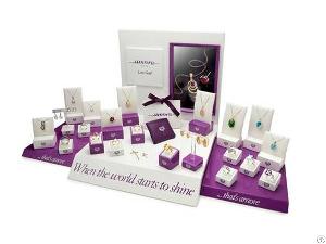 Fashionable Acrylic Jewelry Display Set