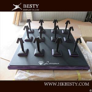 High-end Wood Stud Earring Display Stand