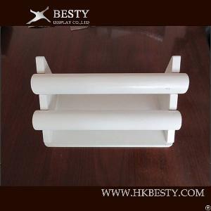 White Acrylic Jewelry Display Stand