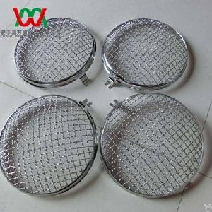 9inch 220mm round headlight stone guard grille volkswagen
