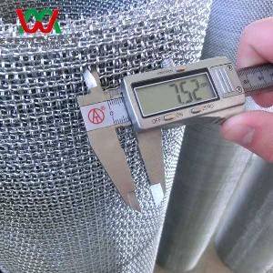 High Wear Resistance Pre-crimped Screens Mesh