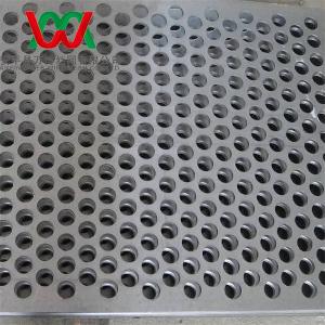 round holes punched perforated metals