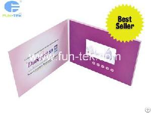 High Quality 4.3 Inch Video Brochure Advertising Video Card With Best Price From China