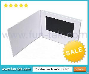 Promotional 7 Inch Lcd A5 Video Brochure Vgc-070 For Advertisers From China