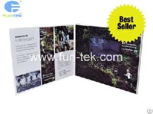 Wholesale 4.3 Inch Hard Paper Printed Video Brochure Lcd Greeting Card Vgc-043h