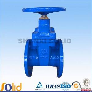 din cast iron rising stem gate valve