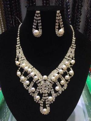 Pearl Fashion Jewelry, Bridal Jewelry Set