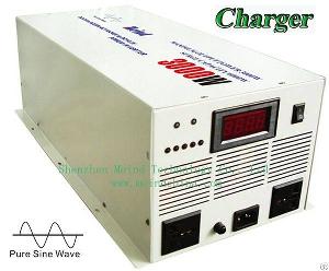 3000w Power Inverter With Charger Pure Sine Wave Car Inverters Power Supply Ac Adapter Solar Inverte