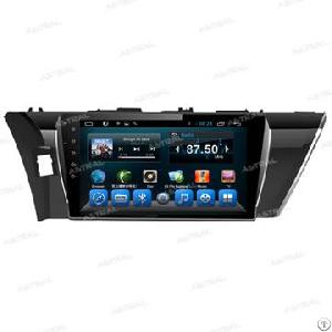 Factory Deckless Navigation Car Stereotoyota Corolla 2013 Car Video Hd Full Touch