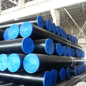 A106 Gr C Carbon Steel Pipe, 24 Inch, Sch 40, Pe Landee Pipe