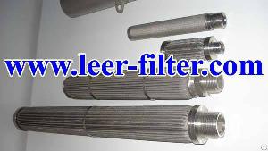 Leer Pleated Metal Filter Cartridge