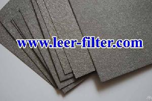 Leer Sintered Metal Fiber Felt