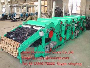 cotton waste recycling machine